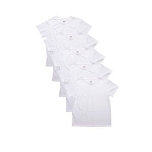 Hanes Kids White Short Sleeve Tees